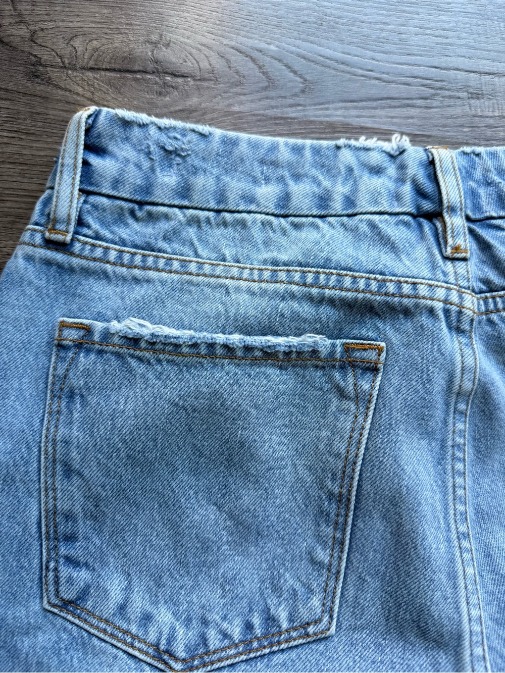 FRAME - Le Super High Rise Mini Boot jeans Light Blue Women's Jeans SIZE 27 - Picture 12 of 16